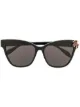 Image 1 of Alexander McQueen Eyewear spider cat eye frame sunglasses