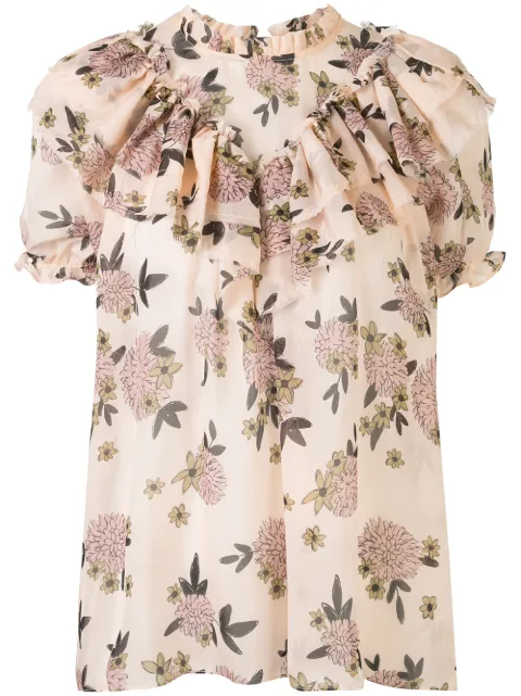 Macgraw Migration floral top