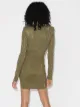 Alexandre Vauthier deep V-neck gemstone mini dress