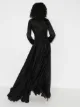 Alexandre Vauthier plunge neck evening gown