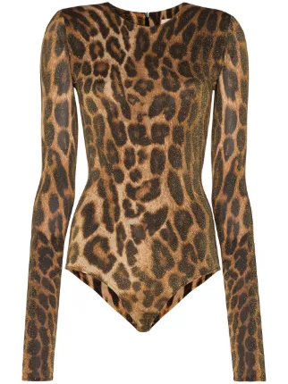 Cheetah print bodysuit Outlet