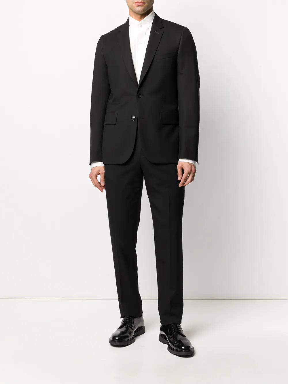 TOM FORD Overhemd met geplooid detail Wit