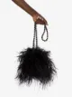 Vanina L'oiseau Rebelle feather shoulder bag