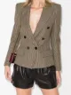 Image 2 of Alexandre Vauthier double-breasted check-pattern jacket