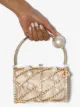 Rosantica Brigitta crystal-embellished box bag