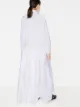 Rosie Assoulin pleated long shirtdress