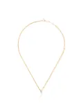 Yvonne Léon 18kt yellow gold pear diamond necklace