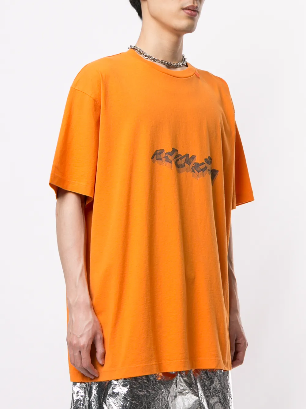 фото Off-white футболка с принтом