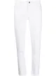 Image 1 of Emporio Armani slim-fit distressed cropped jeans