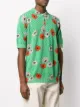 Marni Poloshirt mit Blumen-Print