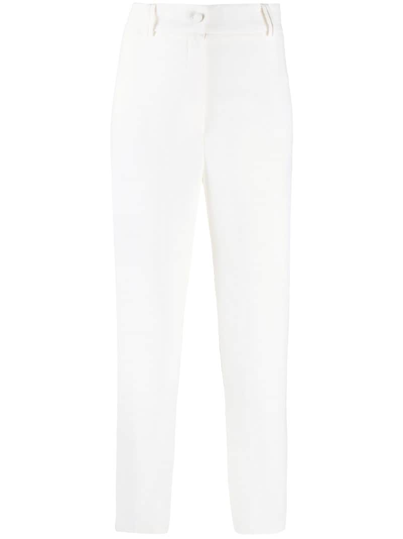 Hebe Studio Tailored Trousers In Neutrals