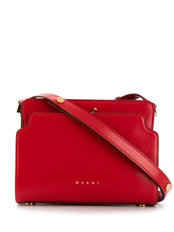 marni trunk bag red