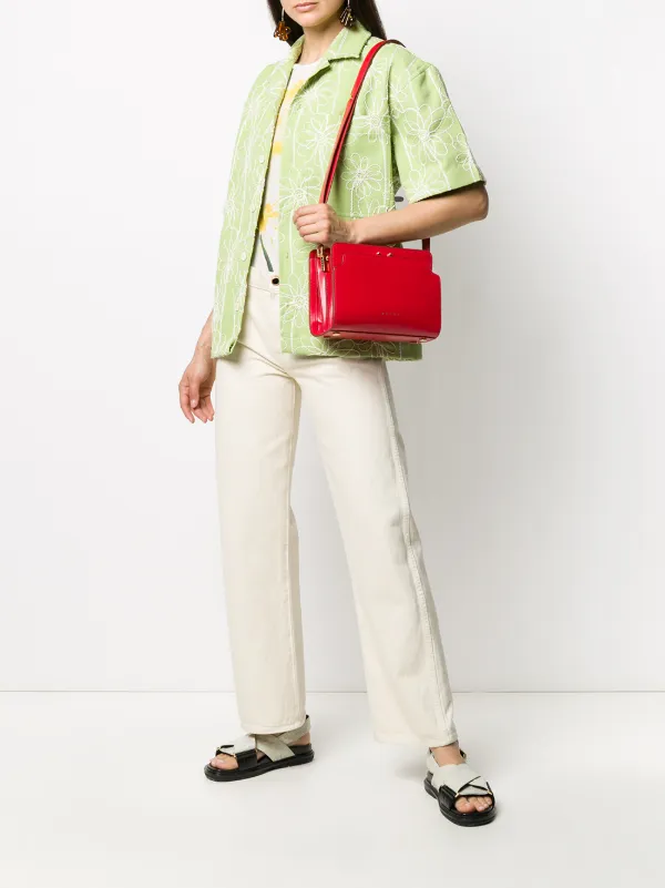 marni trunk bag red