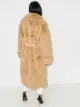 Alexandre Vauthier belted faux fur coat