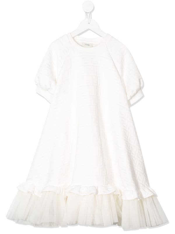 fendi dress white