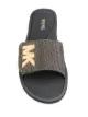 Michael Michael Kors metallic-strap logo slides