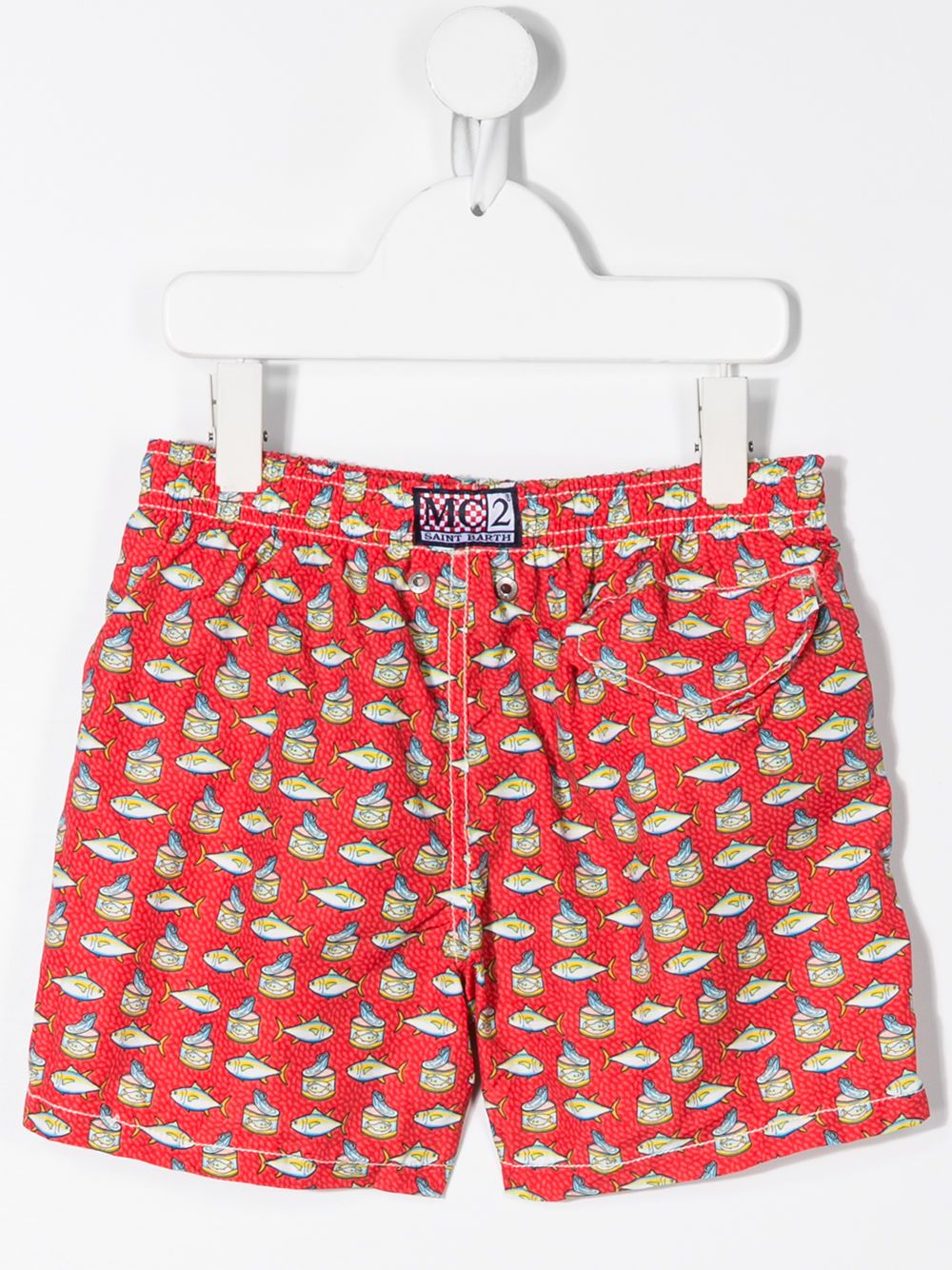 фото Mc2 saint barth kids tuna box swim shorts