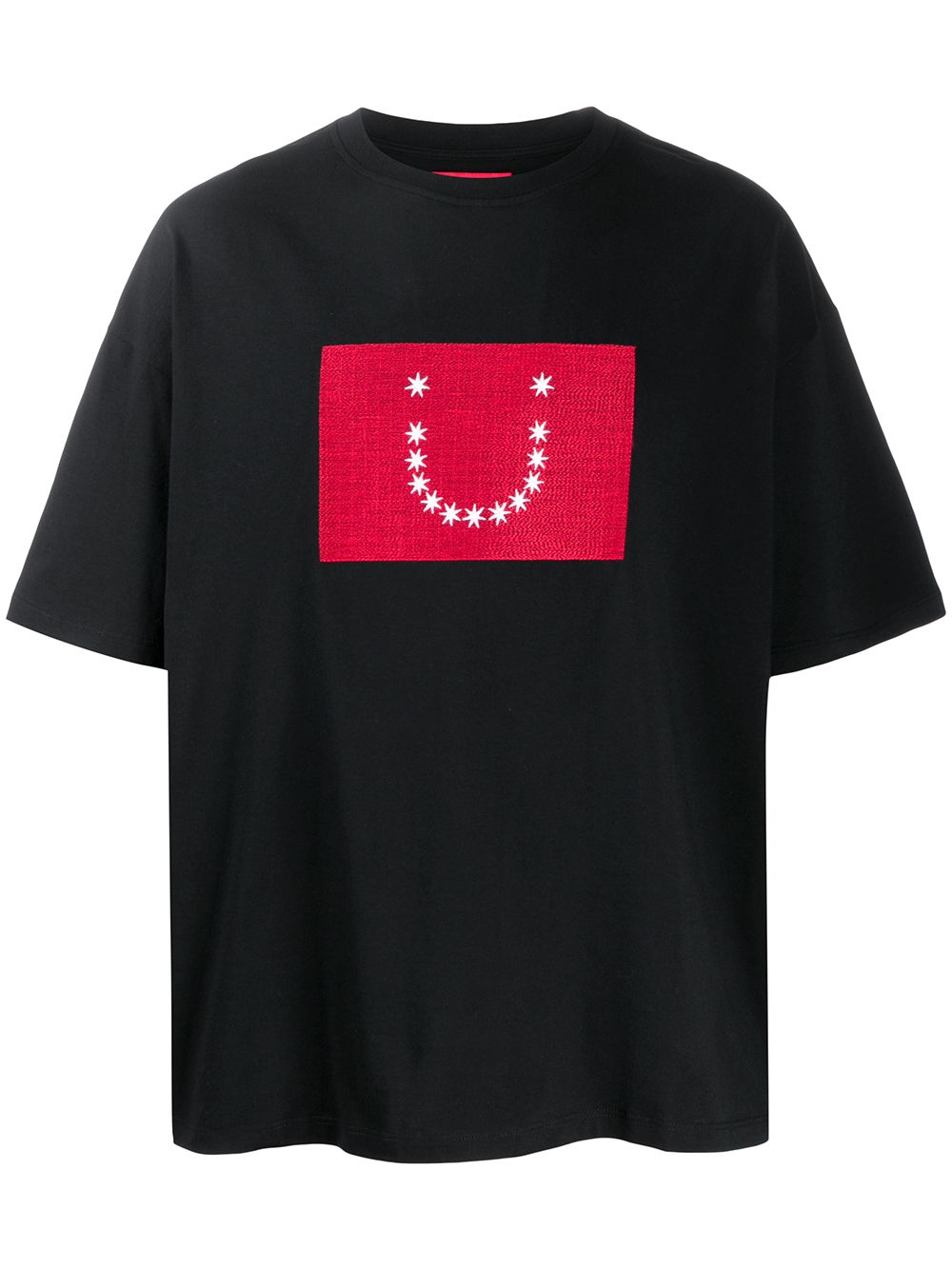 фото 424 embroidered stars t-shirt