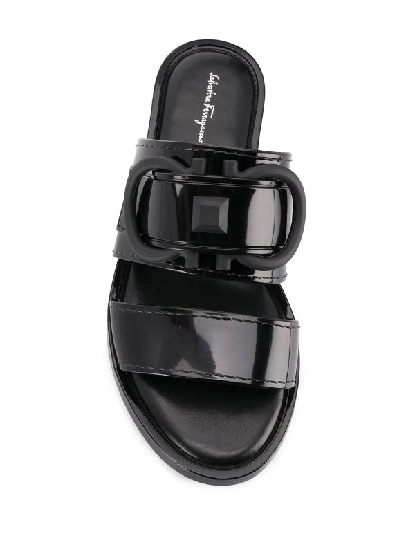 ferragamo gancini slides