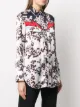 Paco Rabanne floral panelled shirt