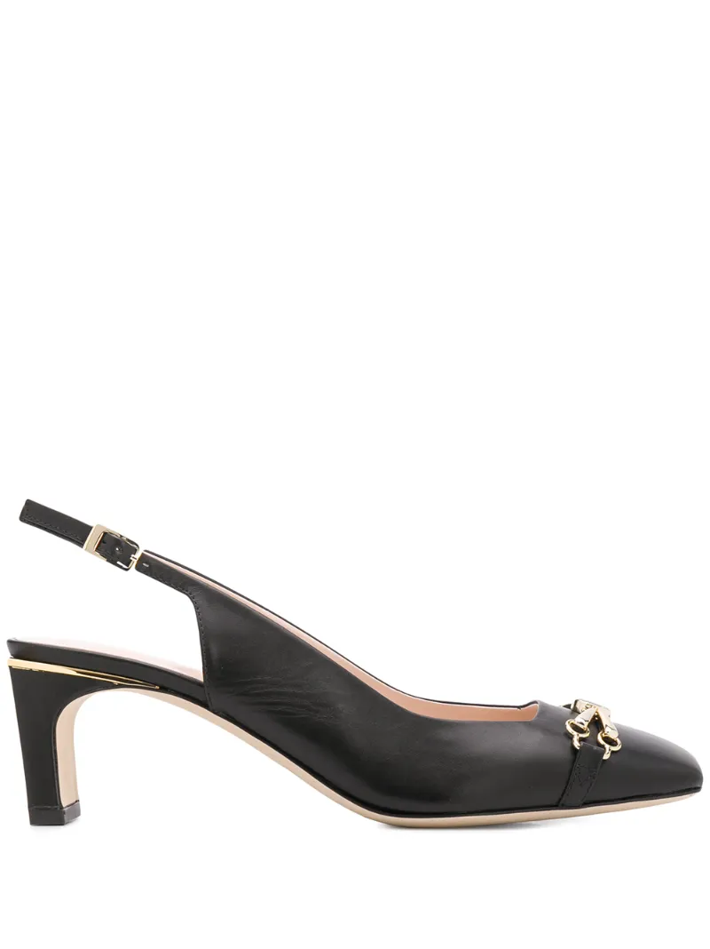 POLLINI DECOLLETÈ SLINGBACK PUMPS