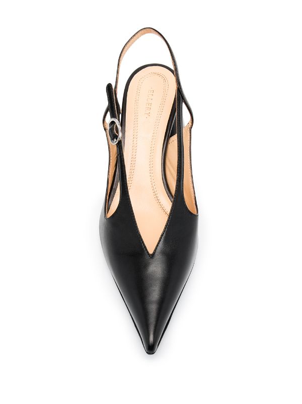 ellery leather slingback pumps