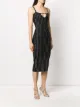 John Richmond fitted studded dress