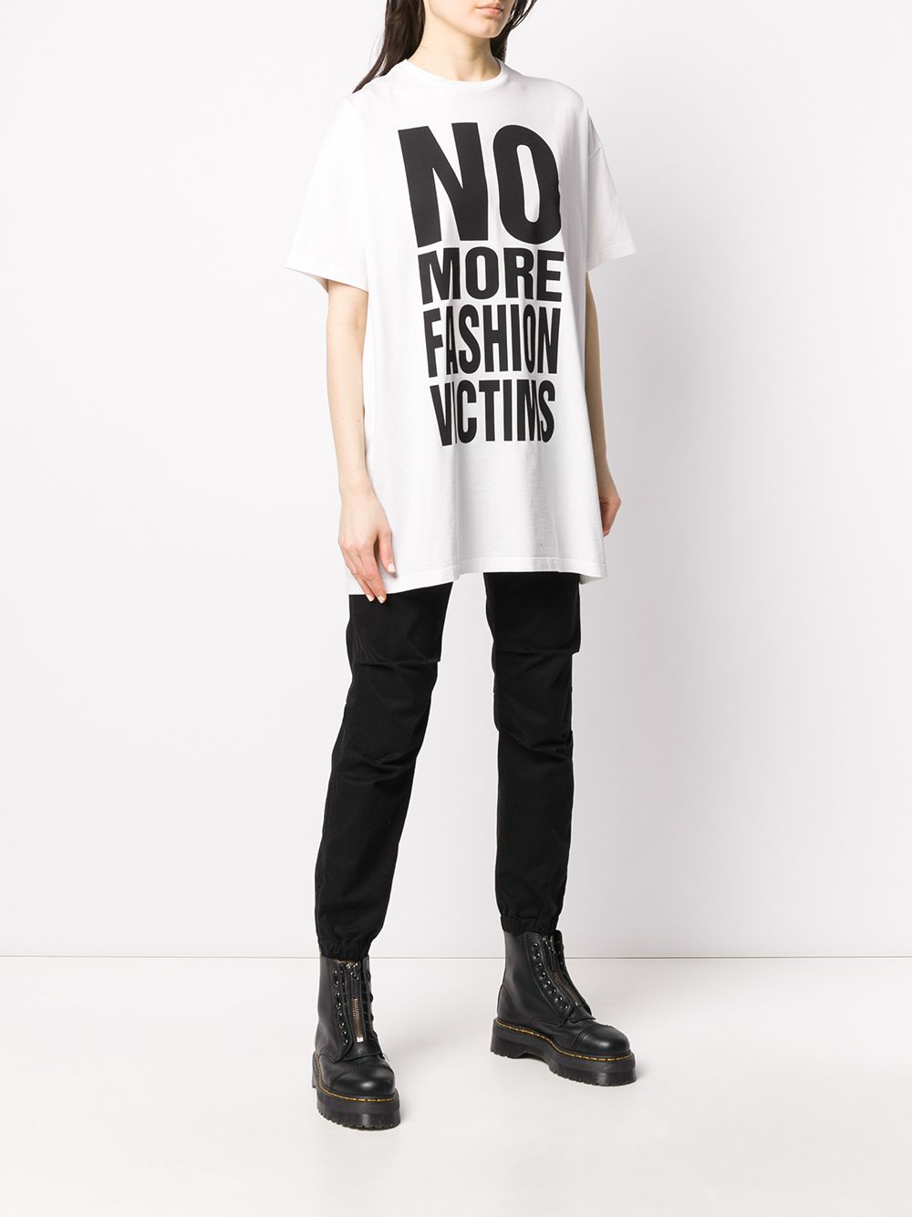 фото Katharine hamnett london no more fashion victims print t-shirt