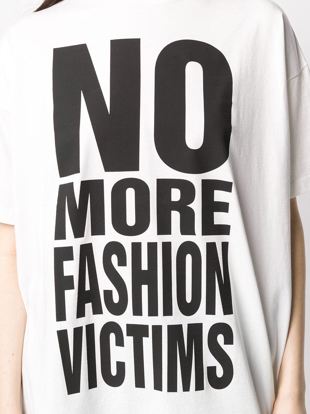 фото Katharine hamnett london no more fashion victims print t-shirt