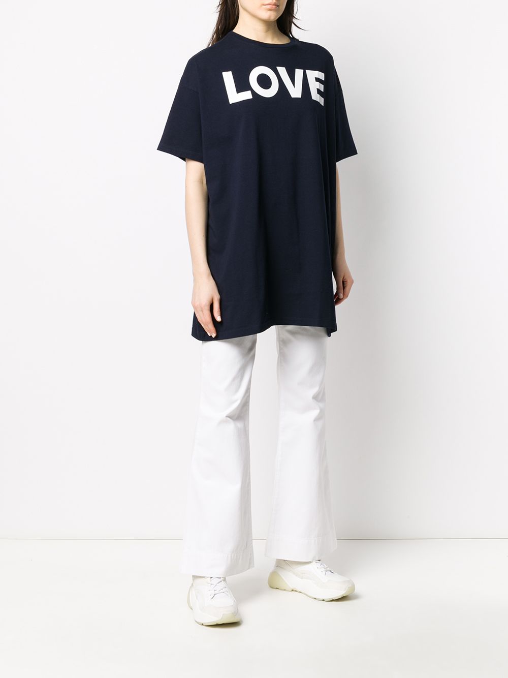 фото Katharine hamnett london love print oversized t-shirt