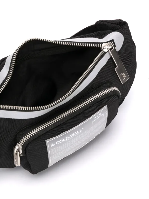 Shop Black A Cold Wall Logo Patch Belt Bag With Express Delivery Farfetch Shop Black A Cold Wall Logo Patch Belt Bag With Express Delivery Farfetch