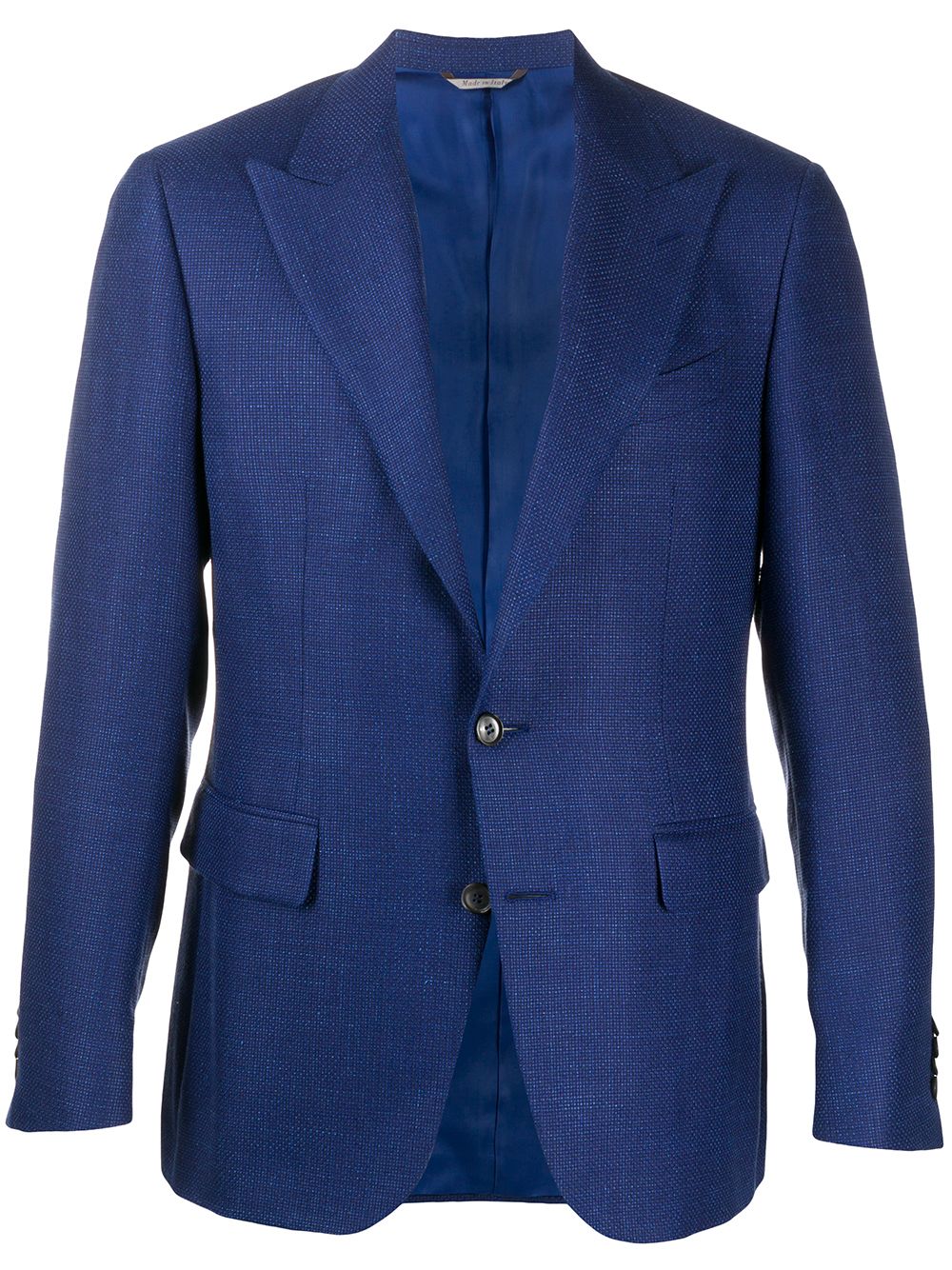 Canali Single Breasted Jacket In Blue