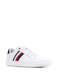 tommy hilfiger stripe low top trainers
