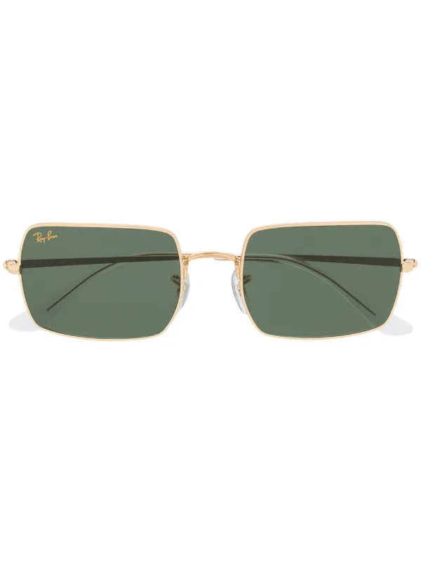 rectangular ray ban glasses