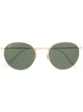 Ray-Ban two-tone round-frame sunglasses - Gold