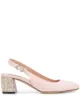 Image 1 of Bally Celie studded heel pumps