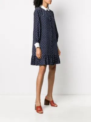 tory burch polka dot dress