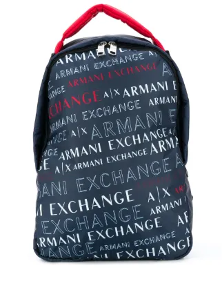 armani exchange backpack