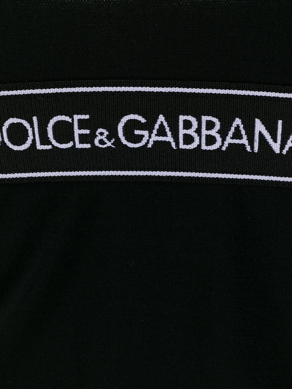 фото Dolce & gabbana топ с логотипом