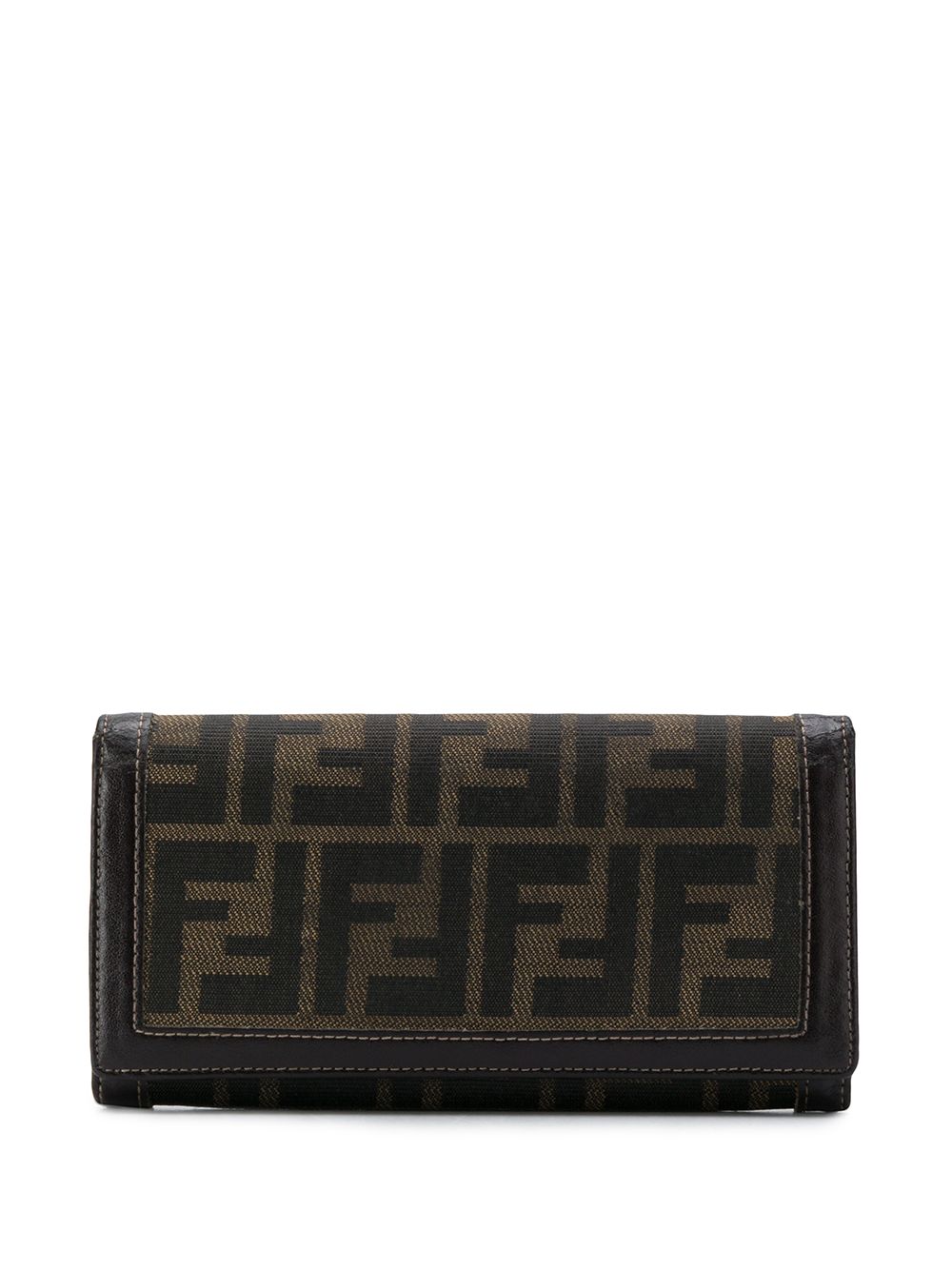 фото Fendi pre-owned кошелек с логотипом ff