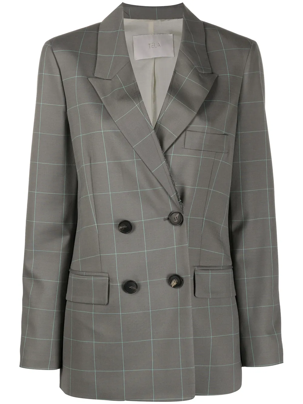 Tela Blazer Mit Karomuster 4AEUH cdxxo Tela Blazer Mit Karomuster 4AEUH cdxxo