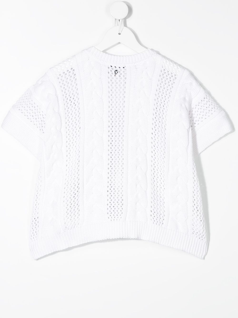 фото Dondup kids cable knit t-shirt