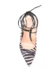 Gianvito Rossi zebra print pumps