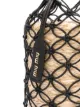 Miu Miu mesh straw bucket bag