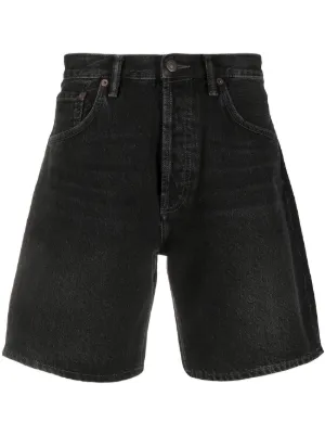 acne studios denim shorts