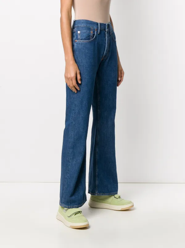 Acne Studios 1992 flared mid-rise jeans 