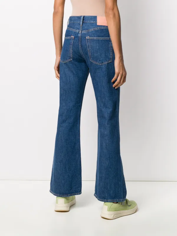 Acne Studios 1992 flared mid-rise jeans 