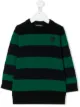 الصورة 1 من Acne Studios كنزة مخططة بشارة وجه
