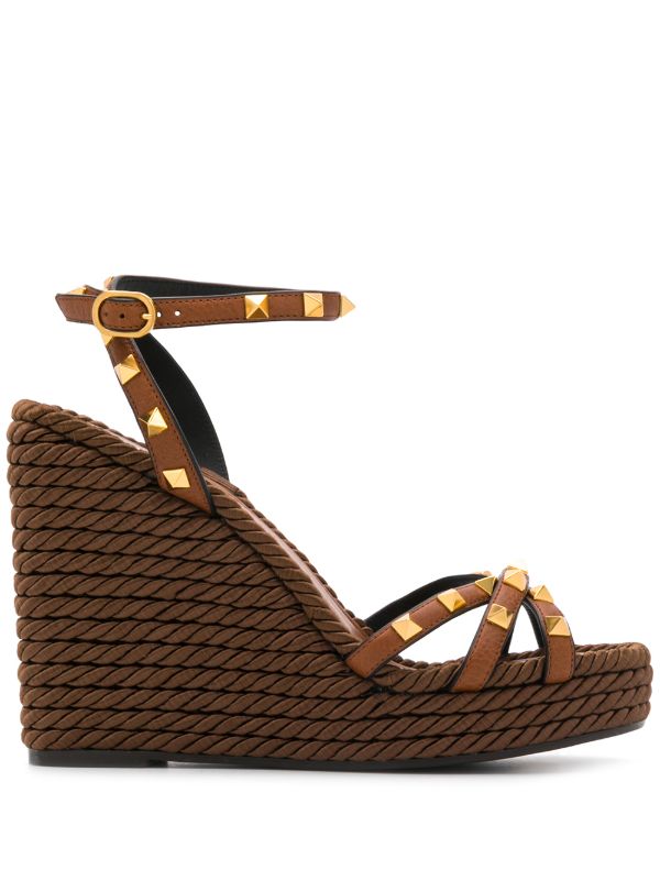 valentino wedge sandals