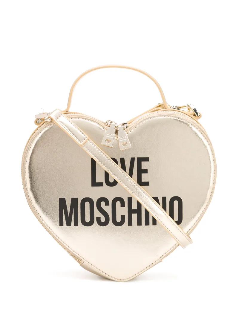 love moschino heart shaped bag